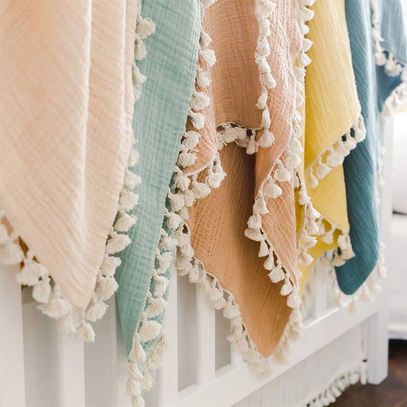 Crane Baby 6-Layer Muslin Blanket