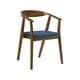 preview thumbnail 25 of 90, Set of 2/4/6 - Santana Mid-Century Modern Upholstered Wood Dining Chairs