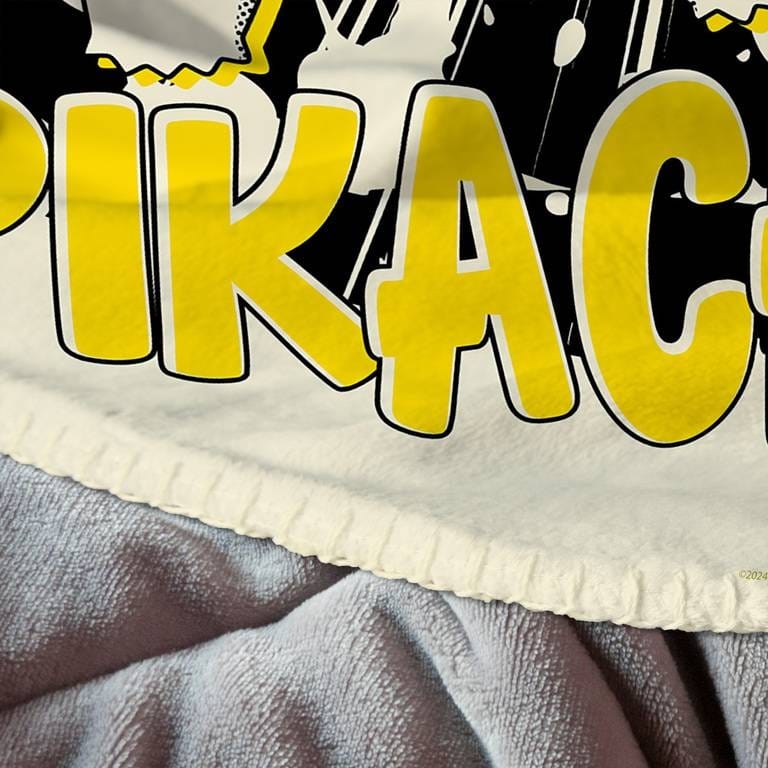 Pokemon Anime Pikachu Sherpa Throw