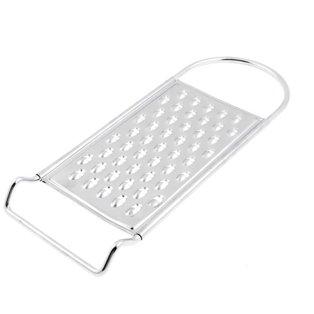 Kitchenware SS Potato Carrot Fruit Grater Shredder Lemon Citrus Zester - 11.6" x 4.3" x 1"(L*W*T)