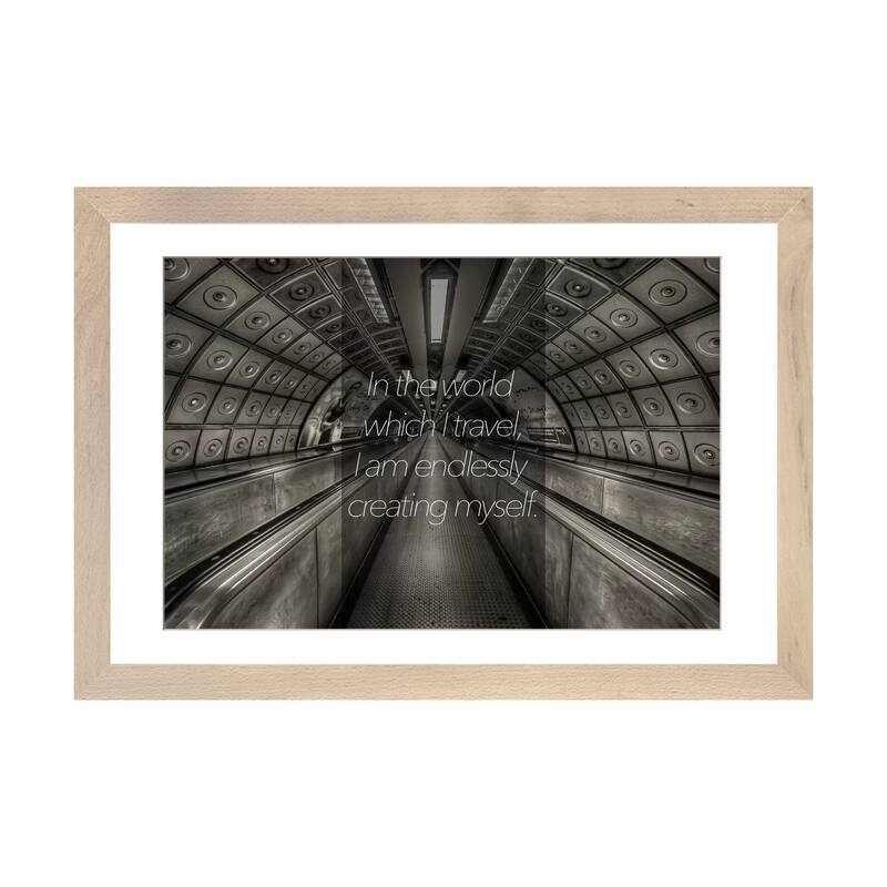 iCanvas "World Travels" by 5by5collective - Natural - 16x24x1