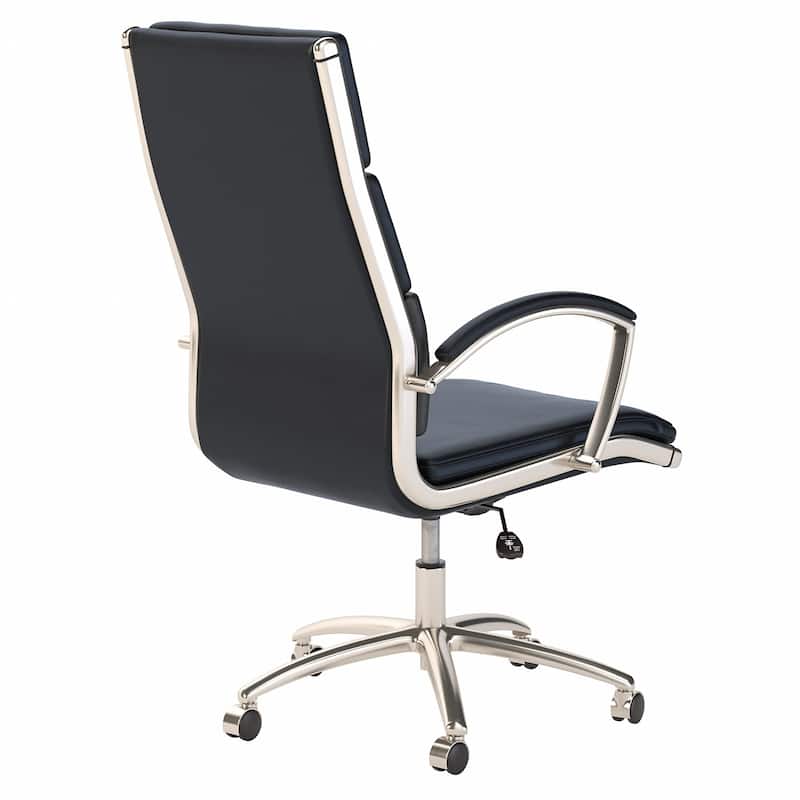 Cabot High Back Leather Executive Office Chair by Bush Furniture