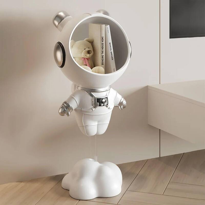 Modern Astronaut Statues End Side Table