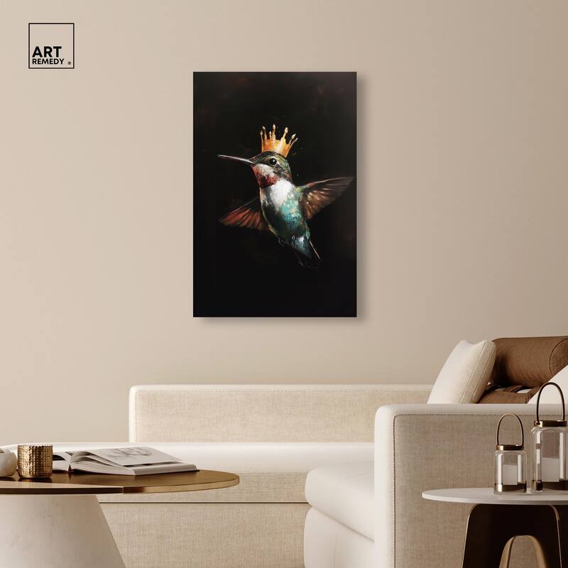 Royal Bird II Canvas by Art Remedy, Gallery Wrapped