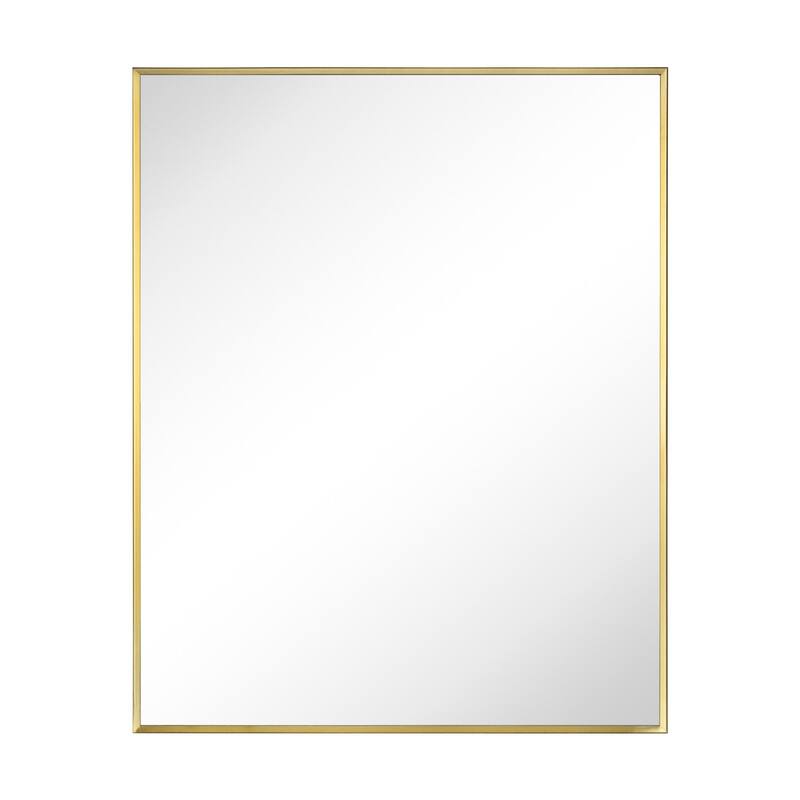 TEHOME Velin Recessed and Surface Mount Bathroom Medicine Cabinet with Mirror Square Cornered Metal Framed Rounded Rectangle