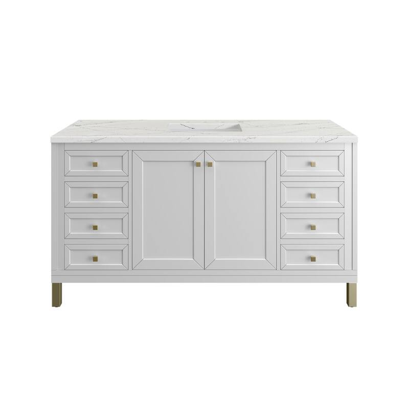 James Martin Vanities 305-V60S-3ENC Chicago 60" Free Standing or Wall