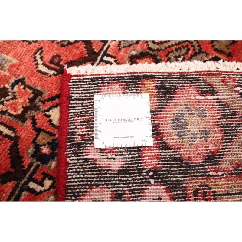 ECARPETGALLERY Hand-knotted Andelz Red Wool Rug - 4'7 x 8'4