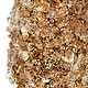 preview thumbnail 6 of 4, 12" Metallic Chunky Iced Cone Tree