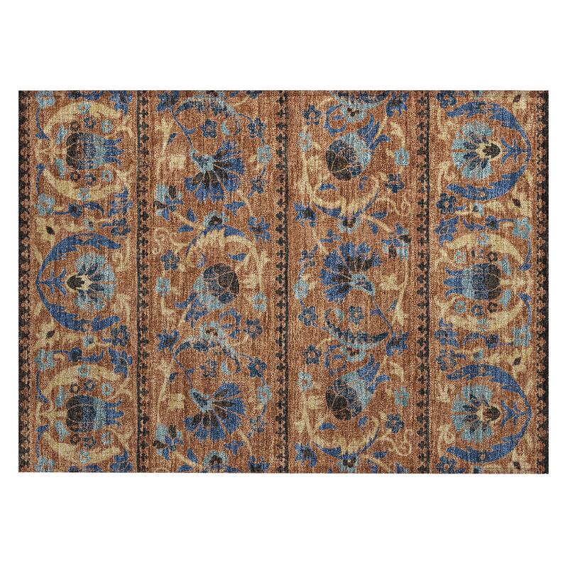 Machine Washable Indoor/ Outdoor Global Alix Chantille Rug