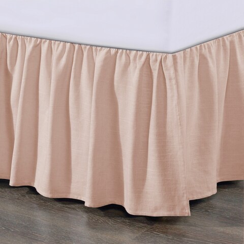 Lily GatheredLinen Bed Skirt