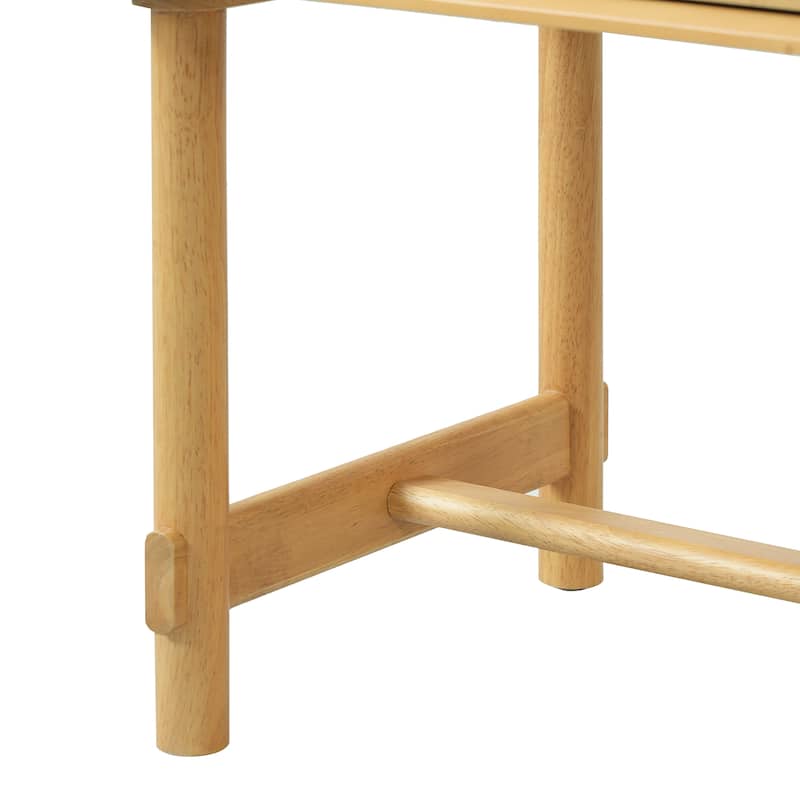 Christopher Knight Home - Mid-Century Mordern Wooden Nightstand with Single Storage Drawer