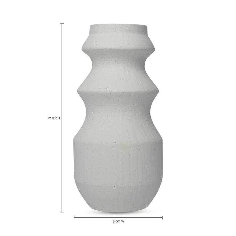 Aurelle Home Modern Ceramic Stoneware Vase
