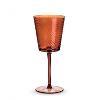 Dark Amber Wine Glass 7x22.5cm main image 1