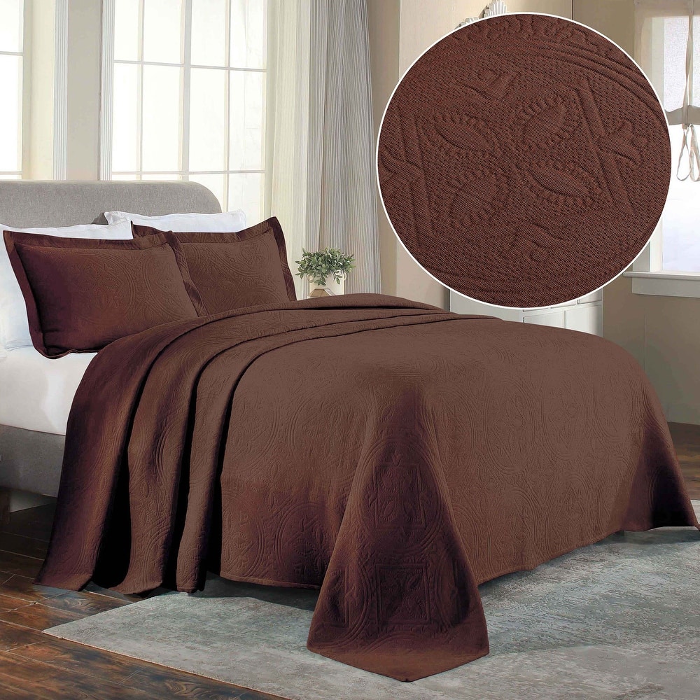Superior Celtic Circle Cotton Decorative Bedspread Set