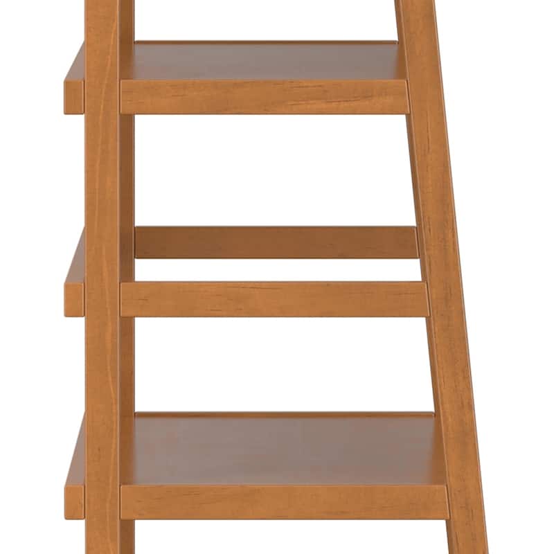 WYNDENHALL Normandy 30 inch Solid Wood 5 Shelf Ladder Bookcase (Set of 2)