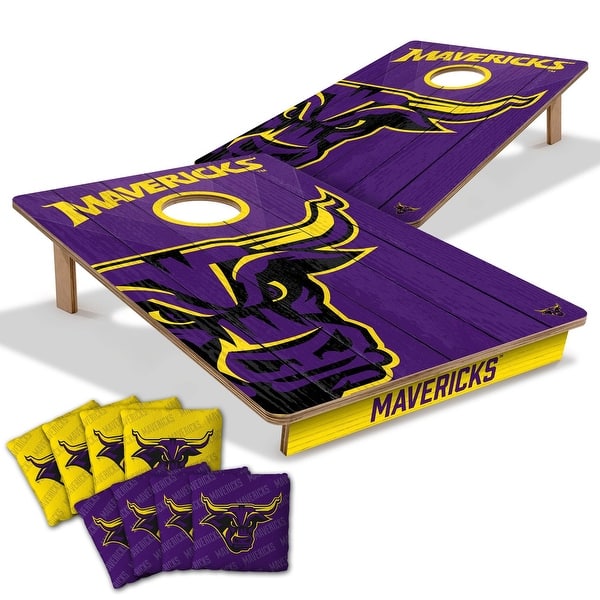 slide 2 of 7, Minnesota State Mavericks NCAA Tailgate Cornhole Board Set Include Carrying Case