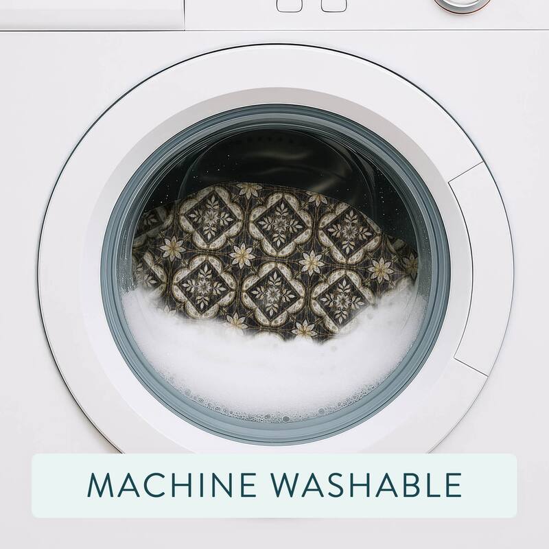 Machine Washable Indoor/ Outdoor Contemporary Granby Chantille Rug