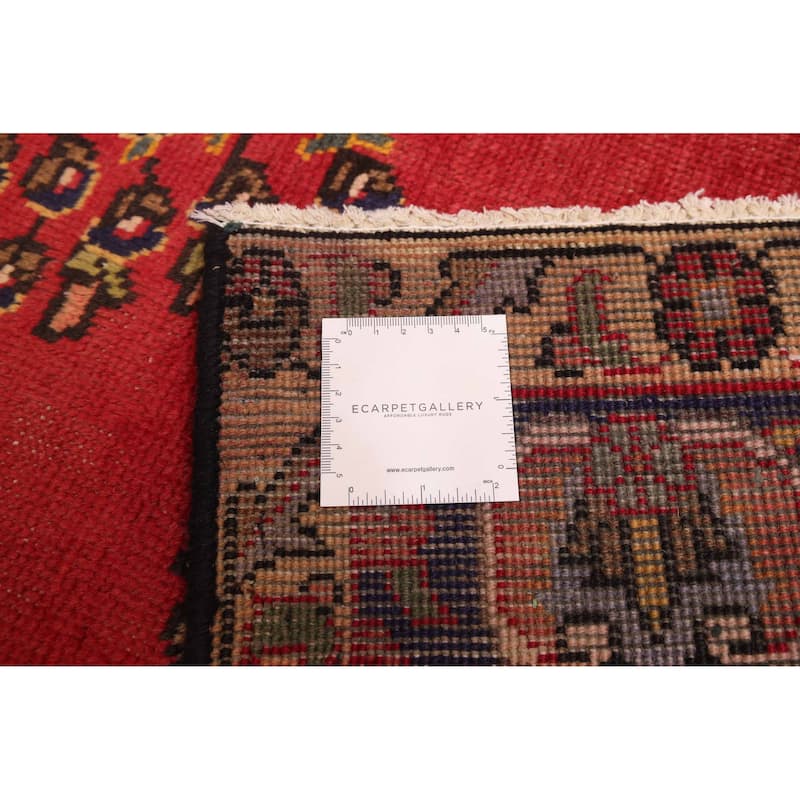 ECARPETGALLERY Hand-knotted Antalya Vintage Red Wool Rug - 6'9 x 9'6