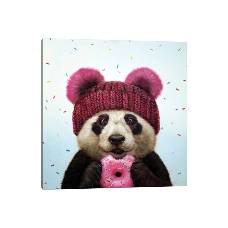 iCanvas "First Bite" by Lucia Heffernan Canvas Print