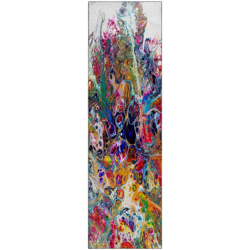 Premium Washable Super Soft Abstract Contemporary Mayfield Rug