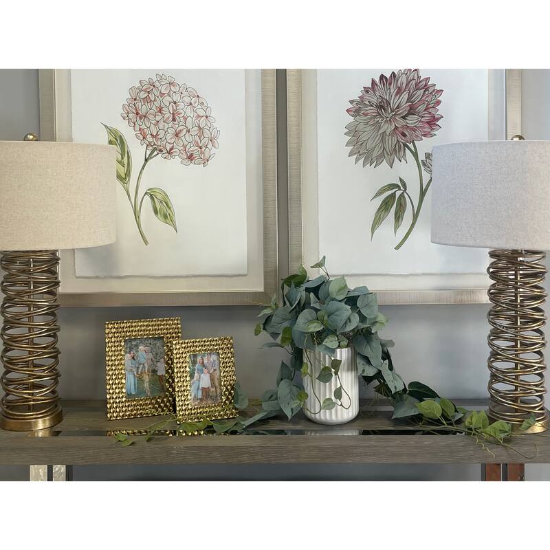 Ivy Arrangement in a Ceramic Vase - Green