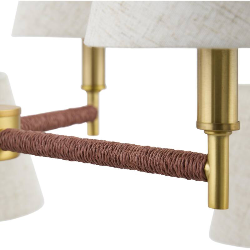 Livabliss Majen Modern Chandelier - 32"L x 32"W x 26"H