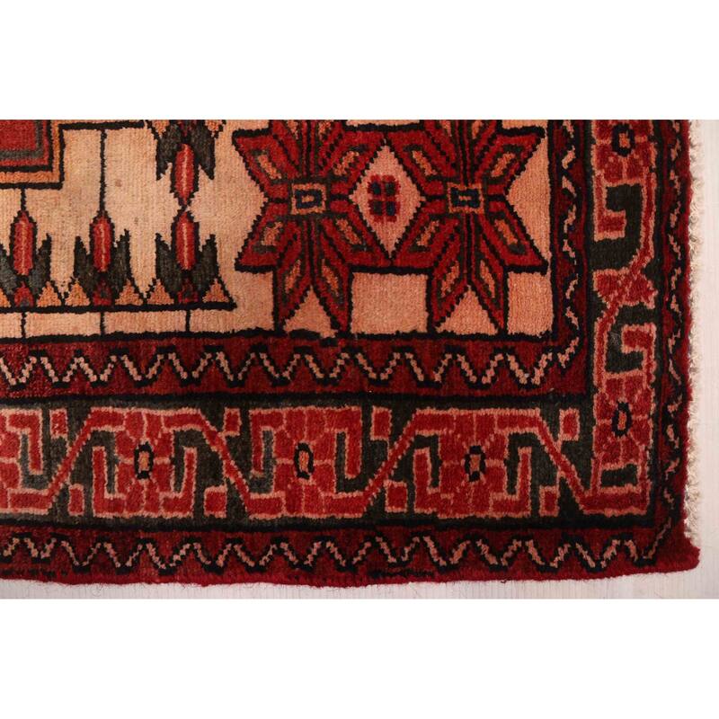 ECARPETGALLERY Hand-knotted Konya Anatolian Red Wool Rug - 4'2 x 6'4