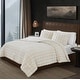 preview thumbnail 6 of 4, Frye Bubble Faux Fur 3 Piece Comforter Set