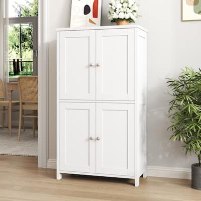 Multi-Room Storage Cabinet with Waterproof Board – Organizer for Bathroom, Kitchen & Living Room
