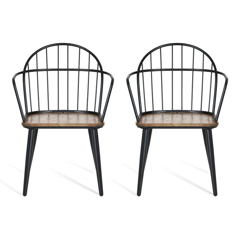 Christopher Knight Home Indoor Dining Chair With Metal Legs