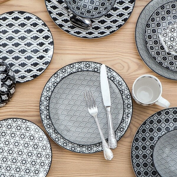 Vancasso Haruka 16-pc. Oriental Dinnerware Set - Bed Bath & Beyond