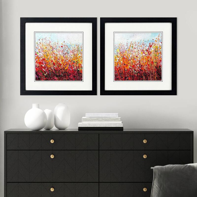 Paragon Autumn Color Framed Art - Set of 2 - 2-piece Set
