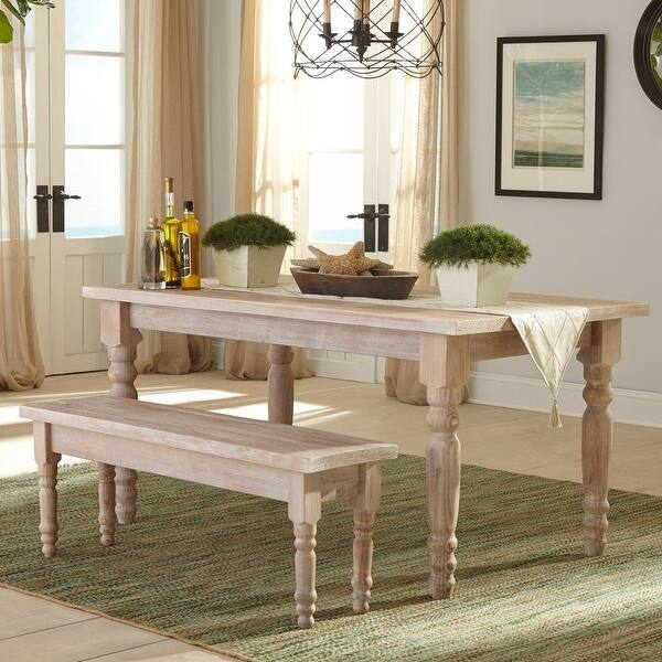 Grain Wood Furniture Valerie 63 Inch Solid Wood Dining Table Overstock 20603162