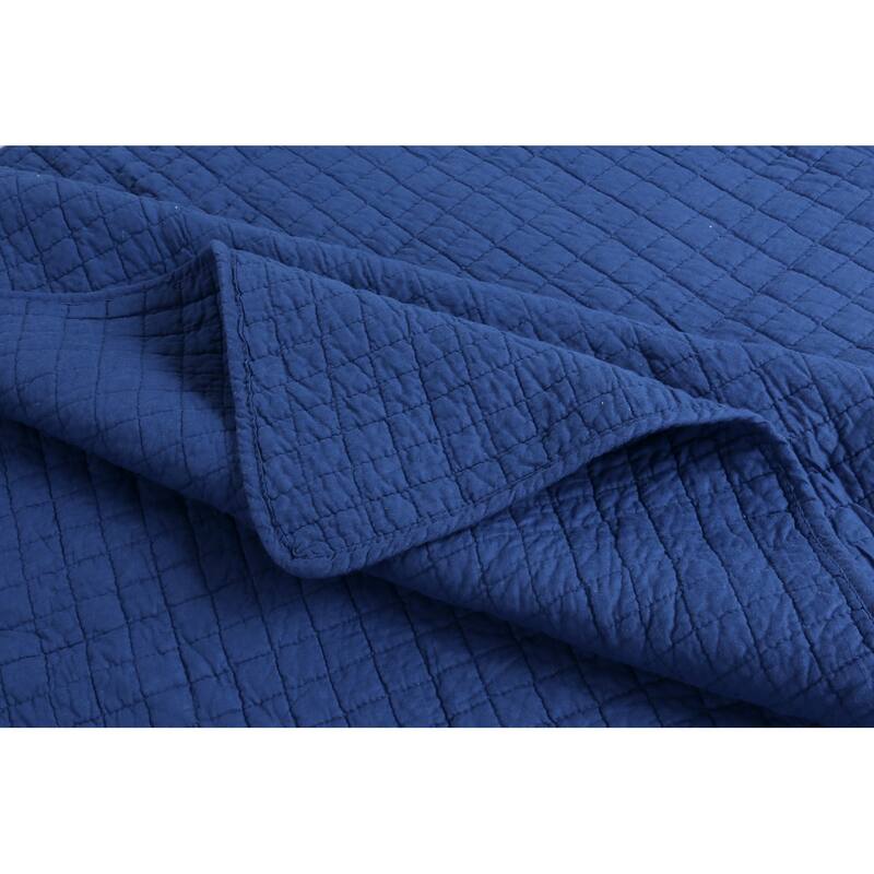 Cotton Quilt Quilted Throw Decorative Throw Blanket 50 By 60 Inches