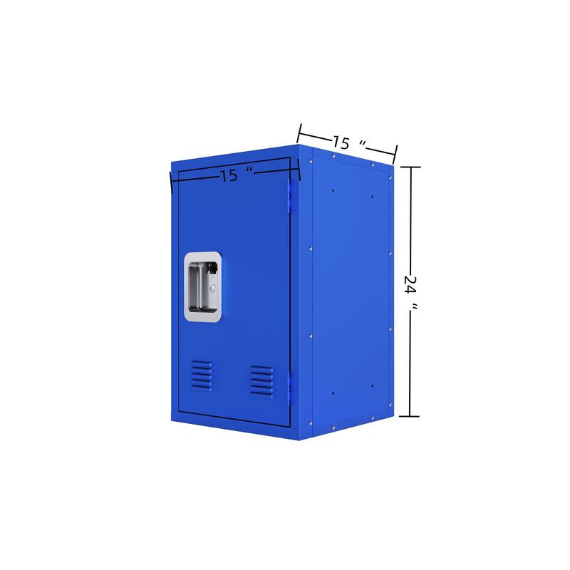 Metal Locker Storage Cabinet with 1 Doors, Small Metal Locker,Lockable Storage Cabinet