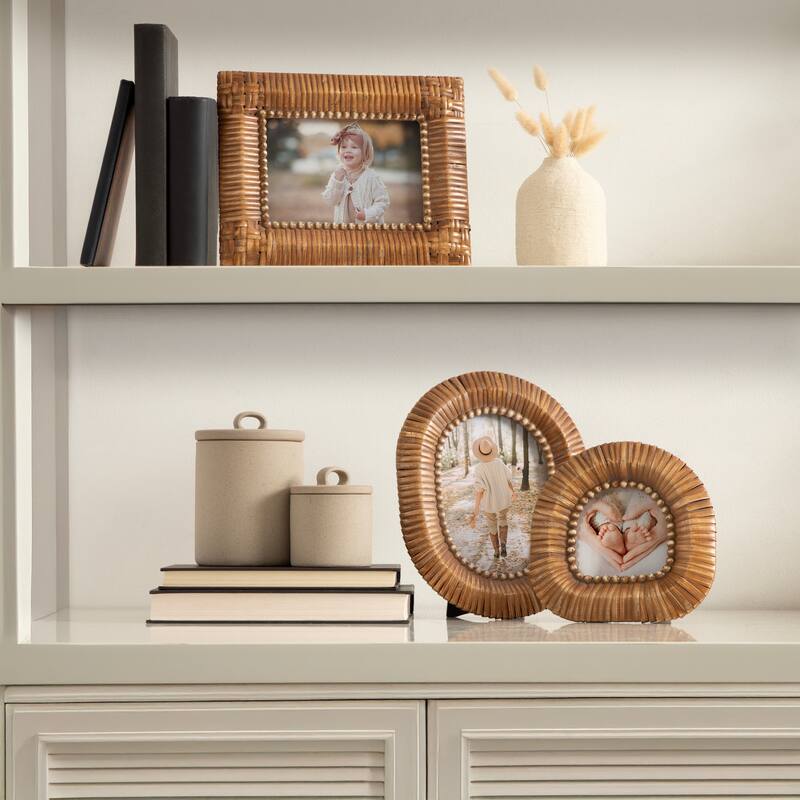 Kate and Laurel Rahfy Tabletop Picture Frame Set
