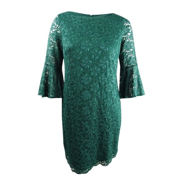 jessica howard lace bell sleeve dress