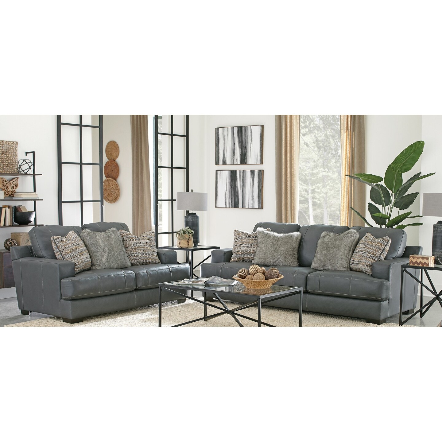 Lowndes genuine leather gaming chair deals