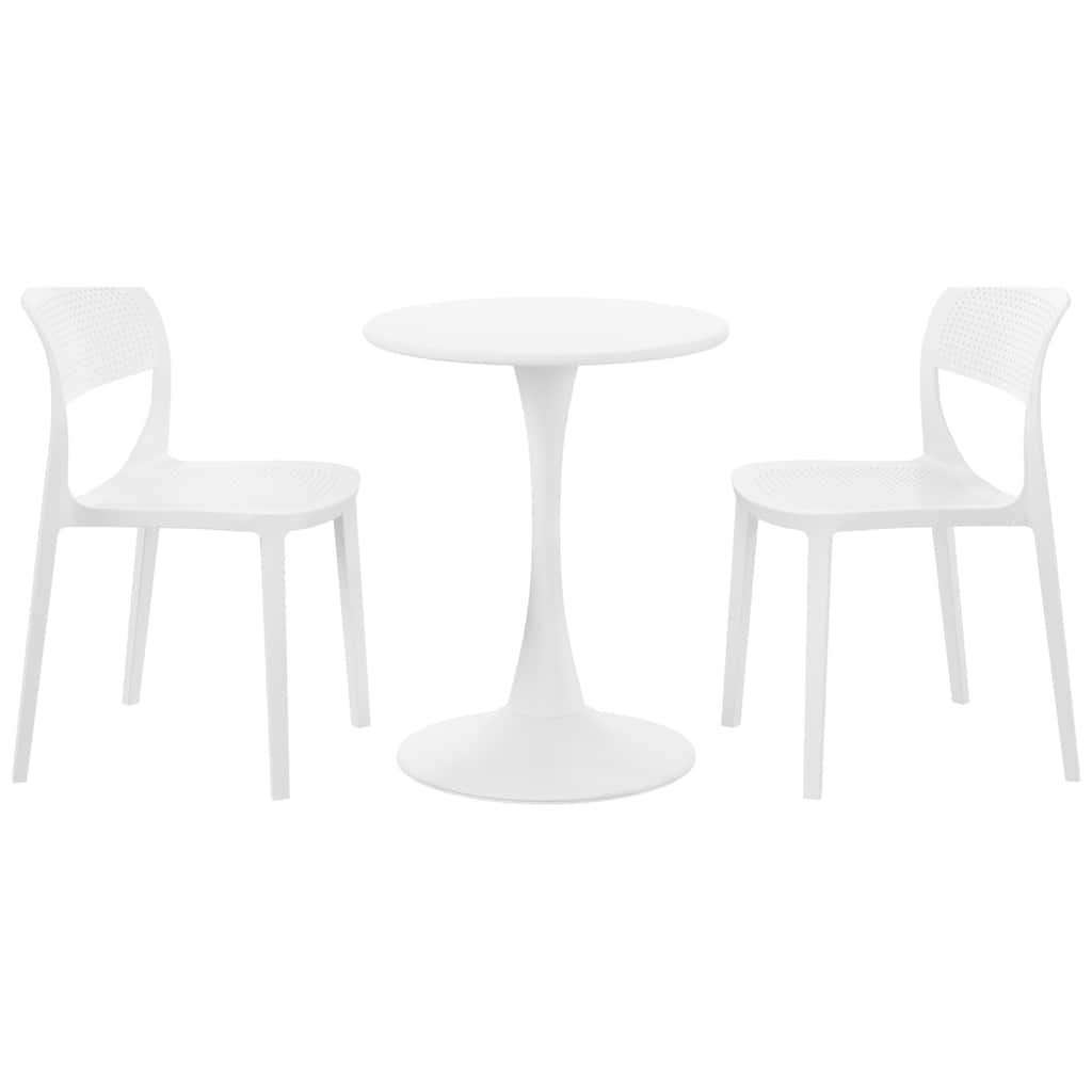 Frond and Form 2-Person Outdoor Round Dining Set