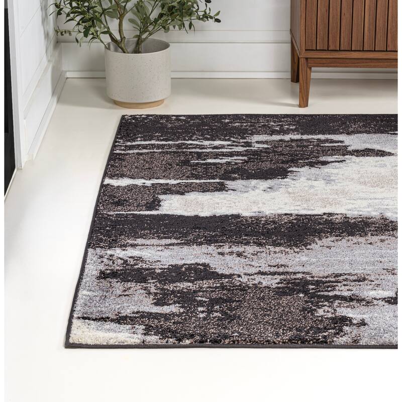 JONATHAN Y Sloane Contemporary Bohemian Abstract Marble Area Rug