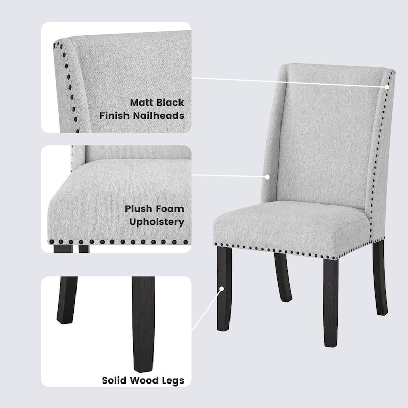 Upholstery Dining Chairs Set of 2