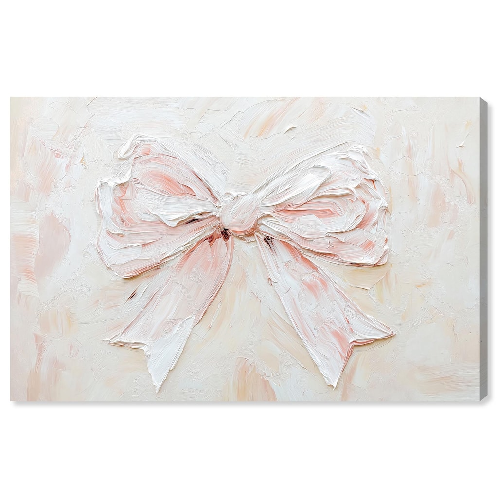 Relief Ribbons Canvas by Art Remedy, Gallery Wrapped