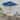vidaXL Balcony Parasol with Aluminium Pole Half