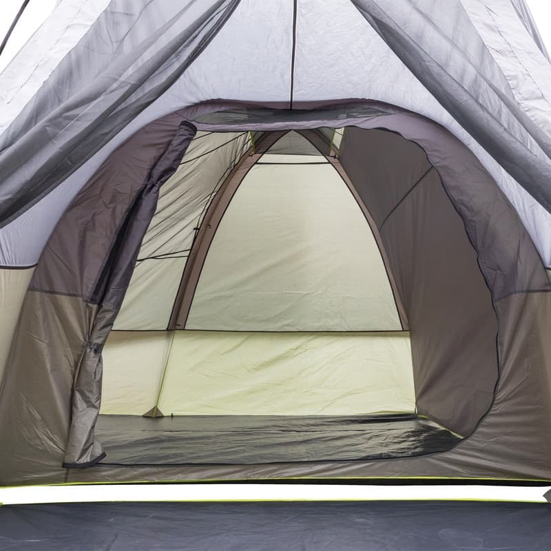205"W x 102"D x 82"H Family 10-Person Three Rooms Camping Tent