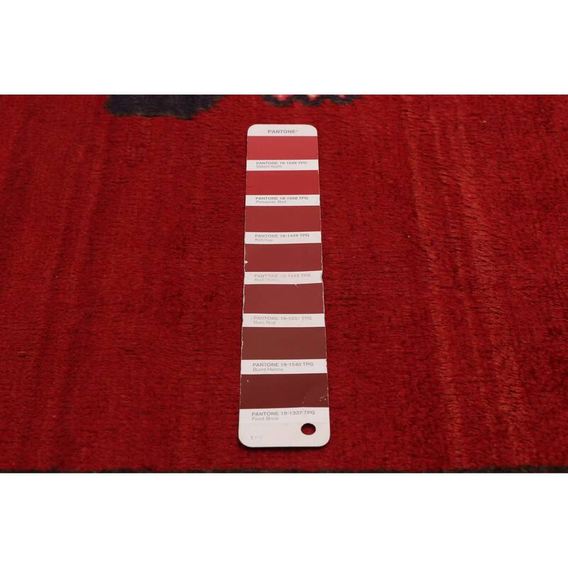 ECARPETGALLERY Hand-knotted Konya Anatolian Red Wool Rug - 5'6 x 10'11