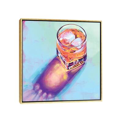 iCanvas "Happy Hour" by Very Berry Framed