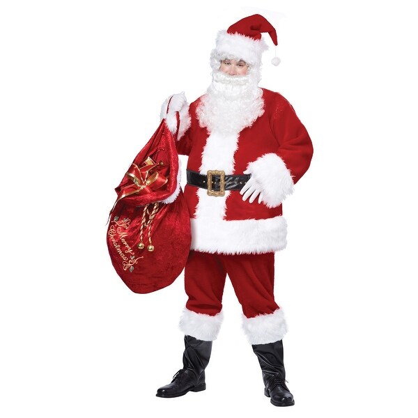 Adult Deluxe Classic Santa Suit