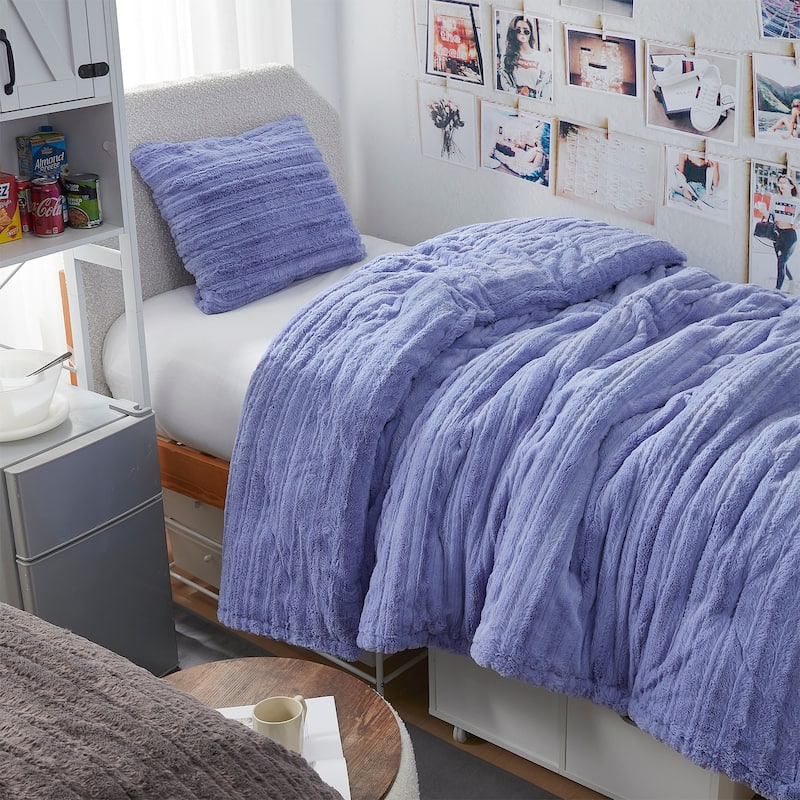 You're Makin Me Plush® - Coma Inducer® Oversized Comforter Set - Provence Purple - Twin XL