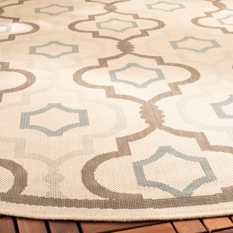 SAFAVIEH Courtyard Annmarie Indoor/ Outdoor Waterproof Patio Backyard Rug