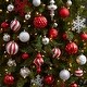 preview thumbnail 3 of 1, Holiday Deluxe Shatterproof 81  Count Christmas Tree Ornament Box Set - 3.5